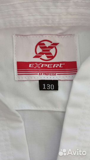 Новое Кимоно Expert для карате детское 130