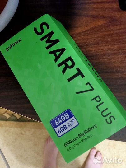 Infinix Smart 7, 4/64 ГБ