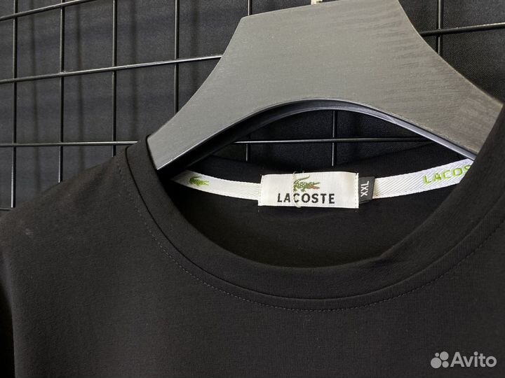 Футболка Lacoste черная новая