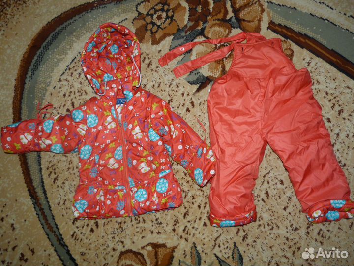 Комплект куртка и штаны на весну-осень на девочку