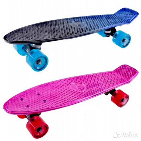 Скейтборд Tech Team Metallic 22