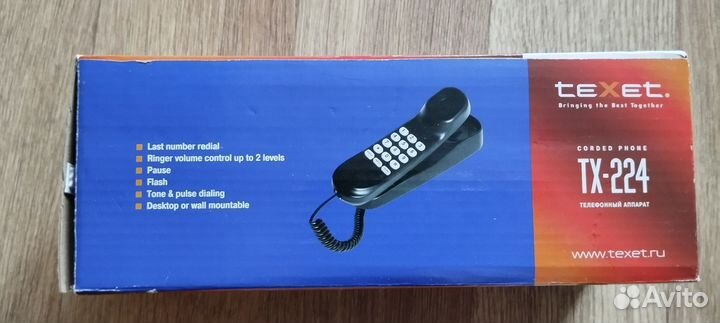 Телефонный аппарат teXet