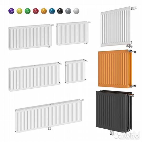 Радиатор отопления панельный в наличии