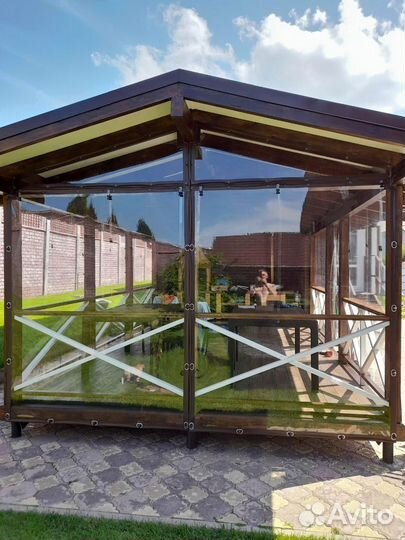 Мягкие Окна для беседки