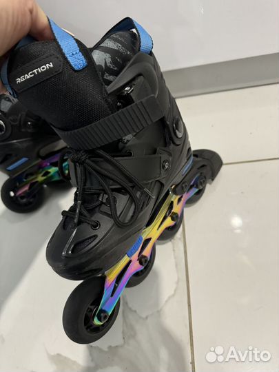 Роликовые коньки детские reaction 32-35 размер