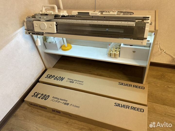 Вязальная машина silver reed 280