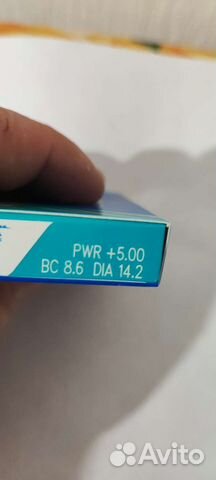 Линзы контактные месячные 10 шт