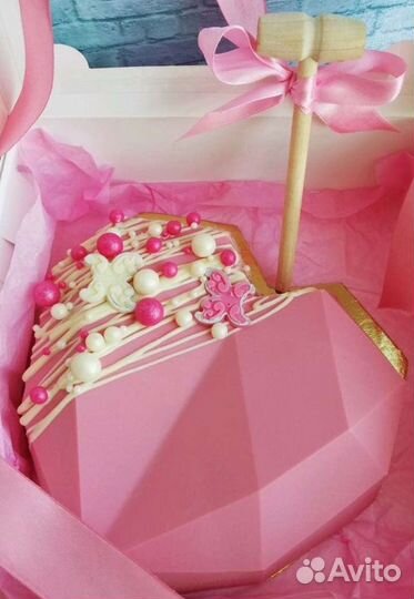 Шоколадное сердце с сюрпризом. Интересный подарок