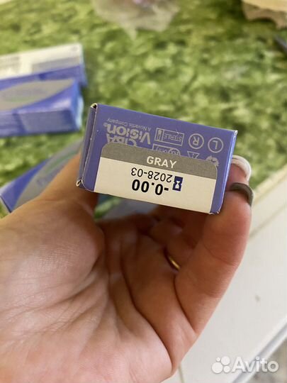 Цветные линзы без диоптрии