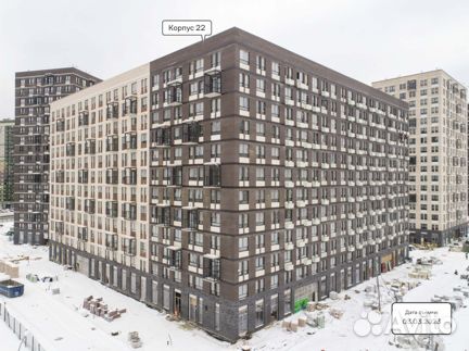 Ход строительства ЖК «Большое Путилково» 1 квартал 2023