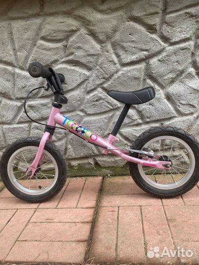 Беговел и велосипед