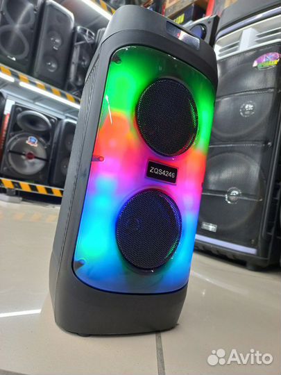 Большая блютуз колонка super bass ZQS-4246