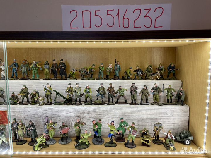 Оловянные солдатики 54 мм