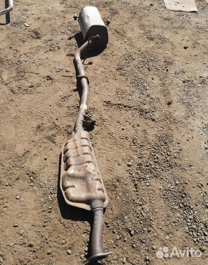 Глушитель subaru forester sg5