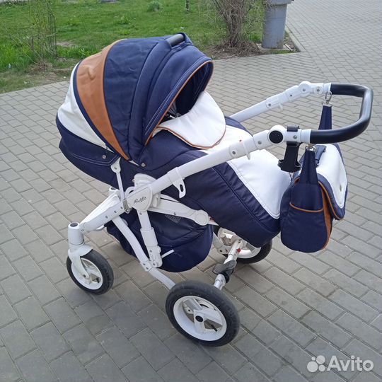 Коляска 2 в 1 adamex barletta