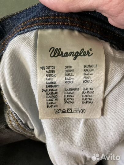 Джинсы Wrangler оригинал на 44-46 р