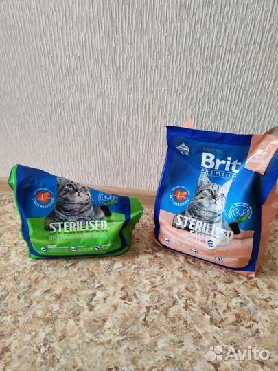 Корм Brit для стерилизованных кошек