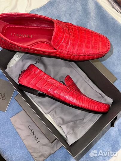 Мокасины обувь туфли canali канали 41