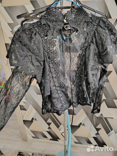 Блузка женская 42 44 черная