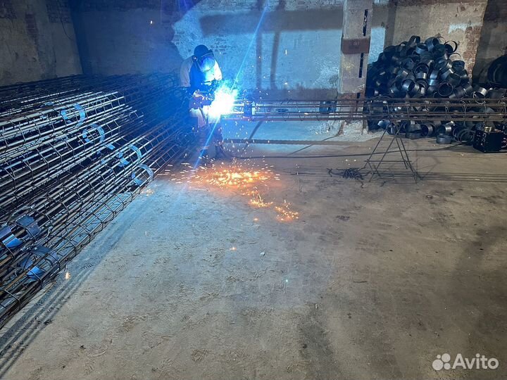 Изготовление арматурных каркасов (бнс)