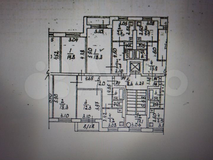 3-к. квартира, 69,9 м², 6/9 эт.