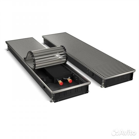 Внутрипольный конвектор atrium-90/300/1400-DG-U-NA