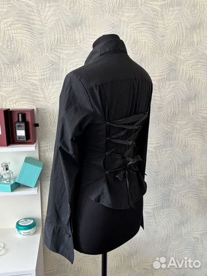 Рубашка на завязках odji y2k