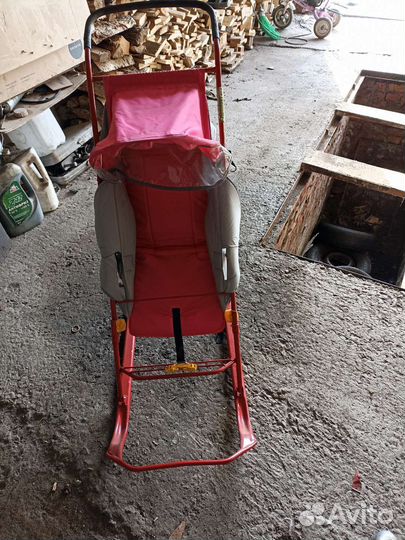 Коляска санки