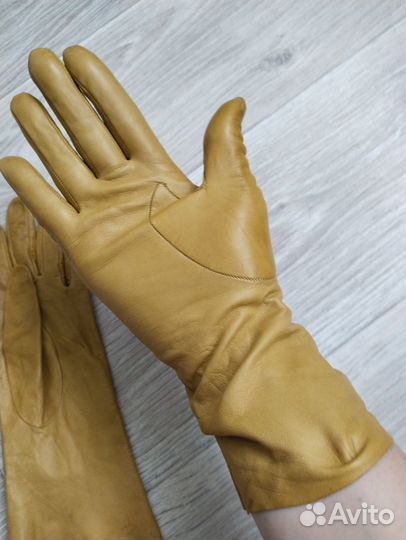 Перчатки натуральная кожа