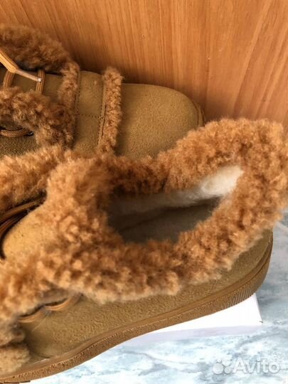 Ботинки зимние новые мех женские