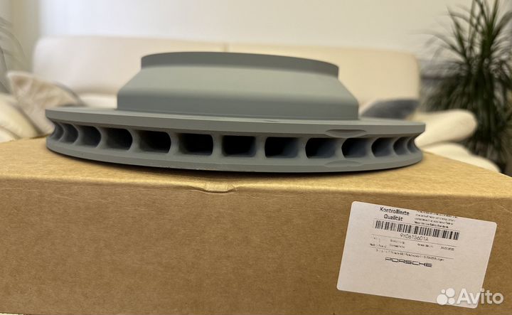 Диск тормозной задний Porsche Cayenne E3