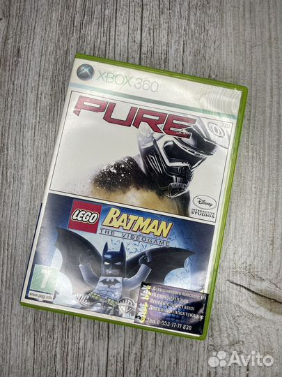Pure и lego batmam xbox 360