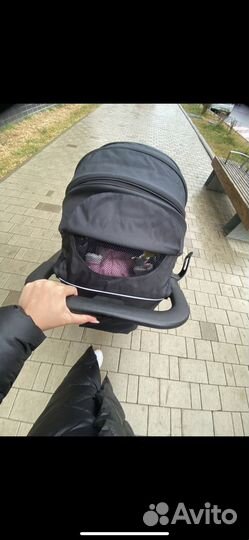 Всесезонная прогулочная коляска(состояние новой)