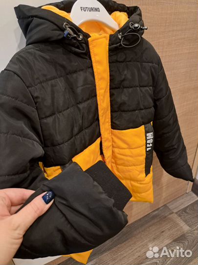 Куртки и жилетка на мальчика 7 лет