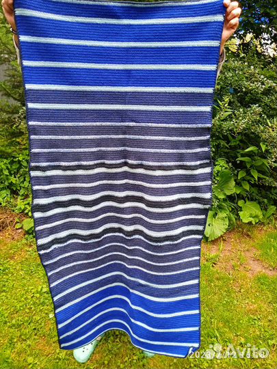 Коврик вязаный