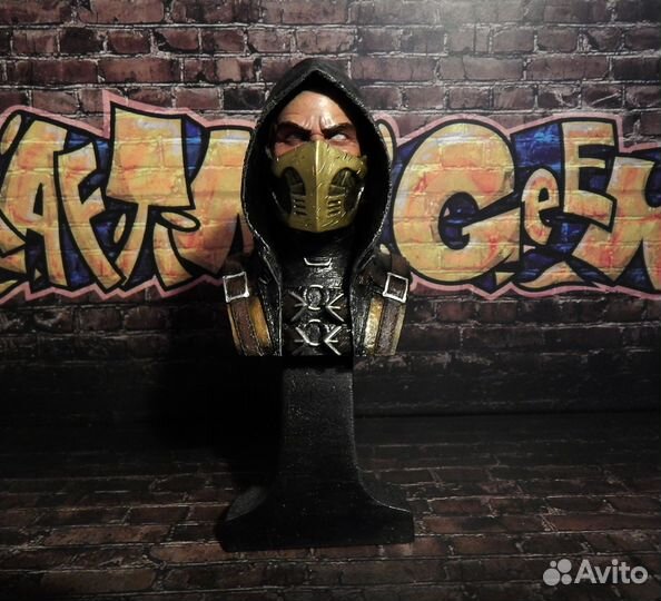 Бюст Scorpion/ mortal kombat x