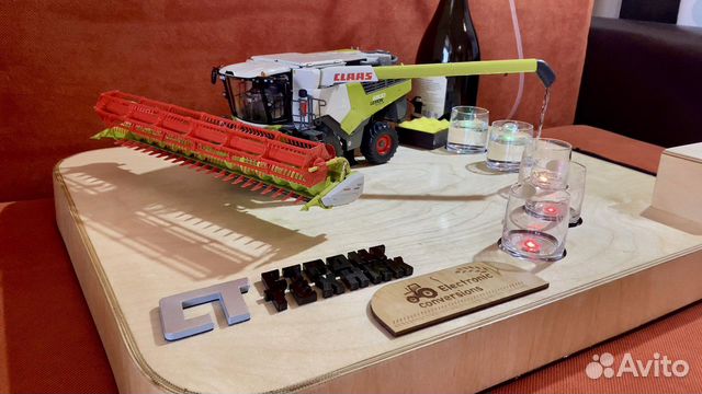 Наливатор на базе комбайна claas lexion 6900