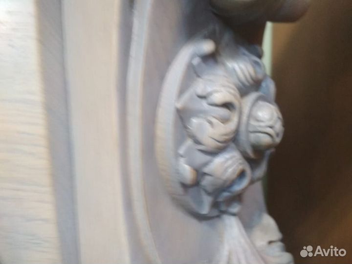 Камин для дома из натурального дерева дуб массив н