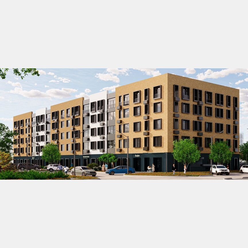 2-к. квартира, 48,6 м², 3/5 эт.