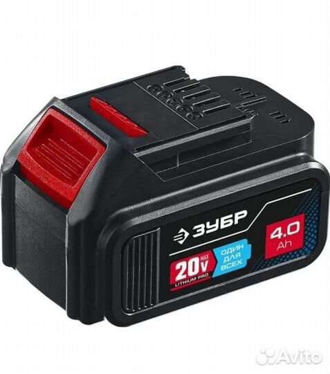 Аккумулятор зубр 4Ач 20в