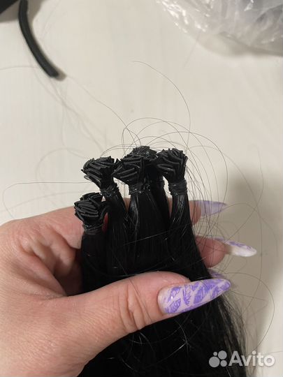 Волосы для наращивания 58 см