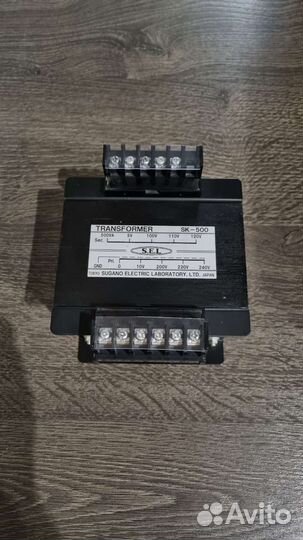 Понижающий трансформатор SEL Япония 100в