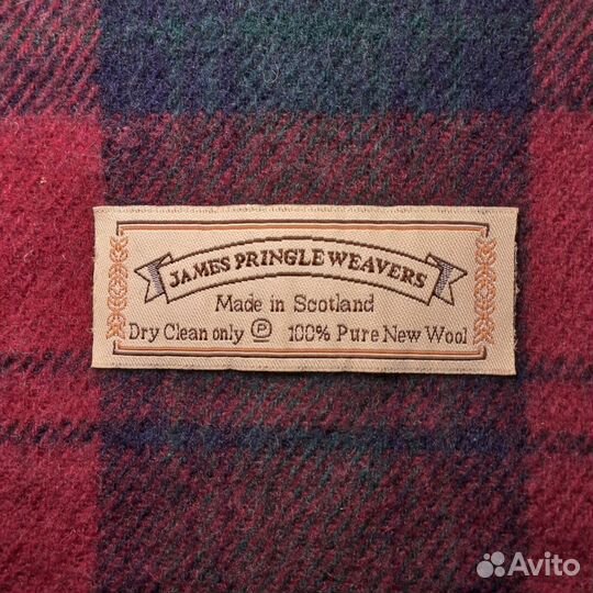 Винтажный шарф James Pringle Weavers Scotland