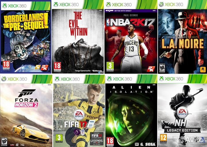 Игры для Xbox 360