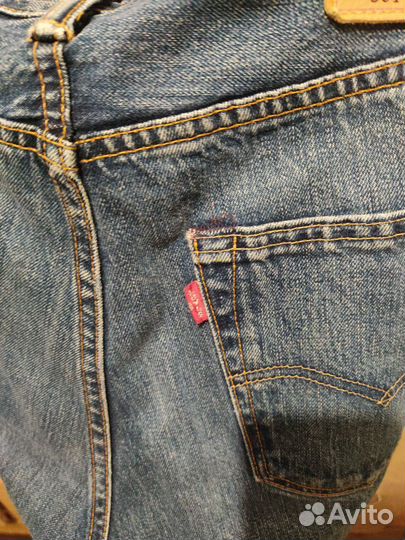 Мужские джинсы Levi Strauss 501, размер 33-34