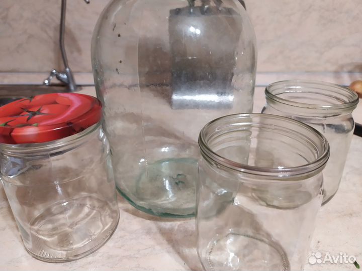 Банки стеклянные за шоколадку