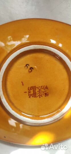 Редкая Пепельница колорадский жук СССР винтаж зик