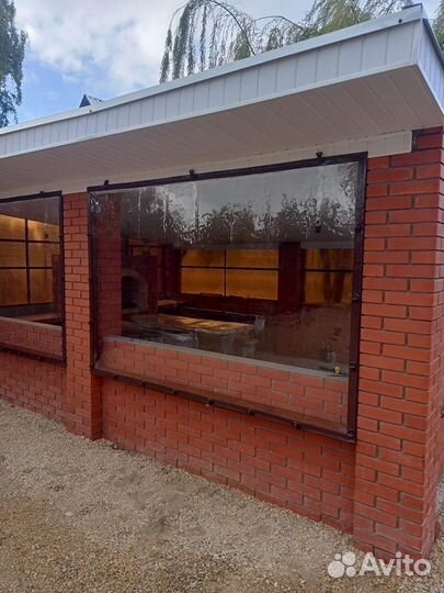 Мягкие окна для террасы беседки веранды