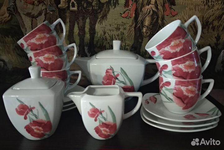 Чайный сервиз фарфор германия