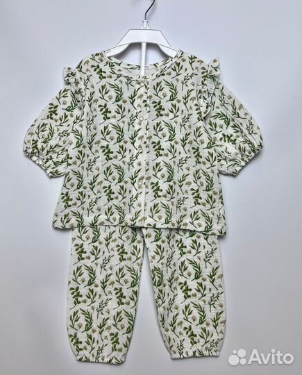 Муслиновый комплект для девочки